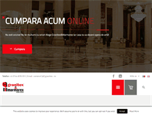 Tablet Screenshot of granitex.ro